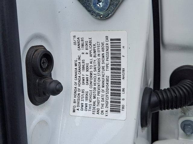 used 2016 Honda Civic car, priced at $16,695