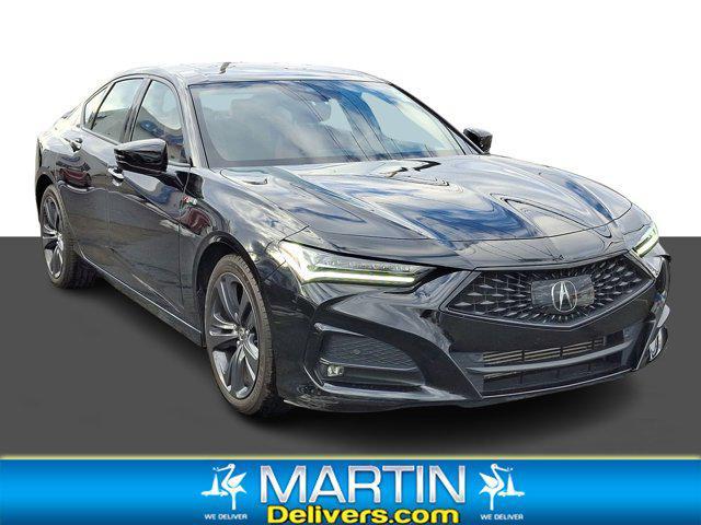 used 2023 Acura TLX car, priced at $39,995