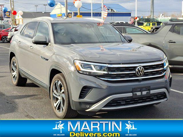 used 2021 Volkswagen Atlas Cross Sport car, priced at $28,808