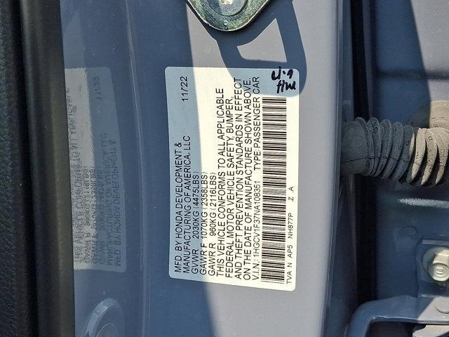 used 2022 Honda Accord car, priced at $28,920