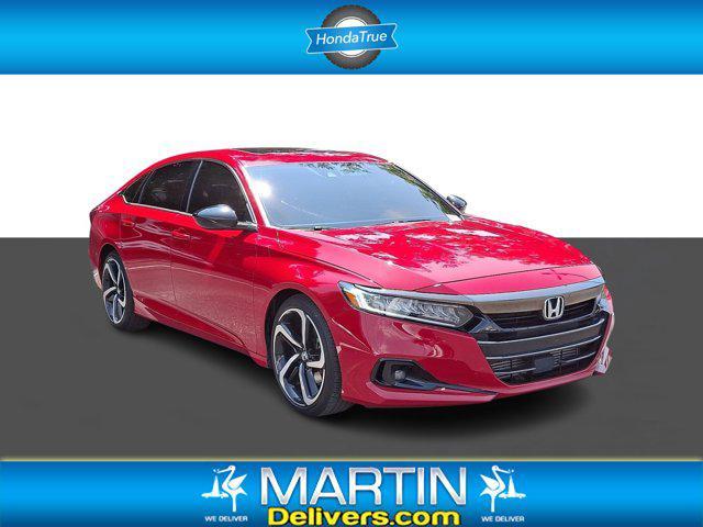 used 2022 Honda Accord car, priced at $26,196