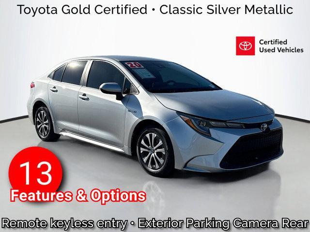 used 2020 Toyota Corolla Hybrid car, priced at $19,777