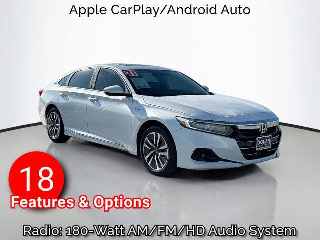 used 2021 Honda Accord Hybrid car, priced at $22,987