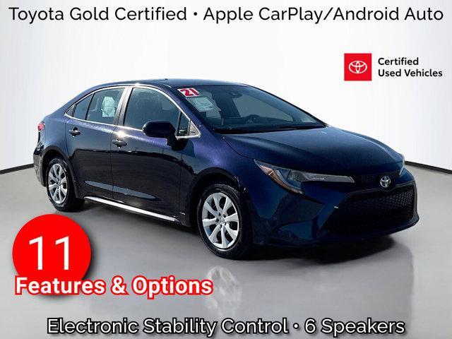 used 2021 Toyota Corolla car, priced at $18,777