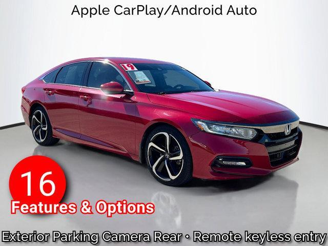 used 2019 Honda Accord car, priced at $20,987