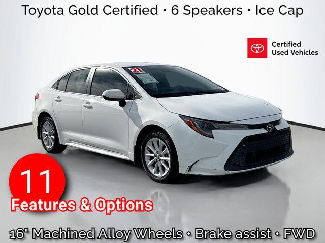 used 2021 Toyota Corolla car, priced at $20,497