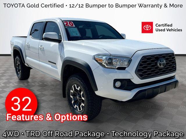 used 2020 Toyota Tacoma car, priced at $36,497