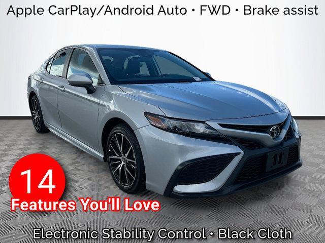 used 2021 Toyota Camry car, priced at $25,491