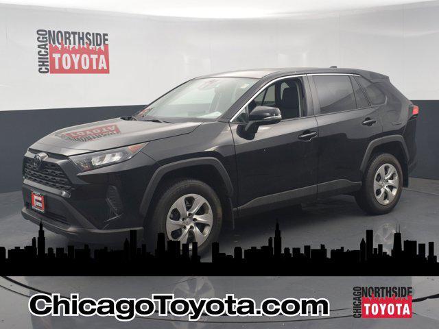 used 2022 Toyota RAV4 car, priced at $27,490