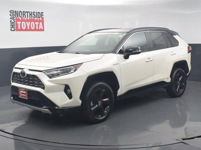 used 2021 Toyota RAV4 Hybrid car, priced at $32,690