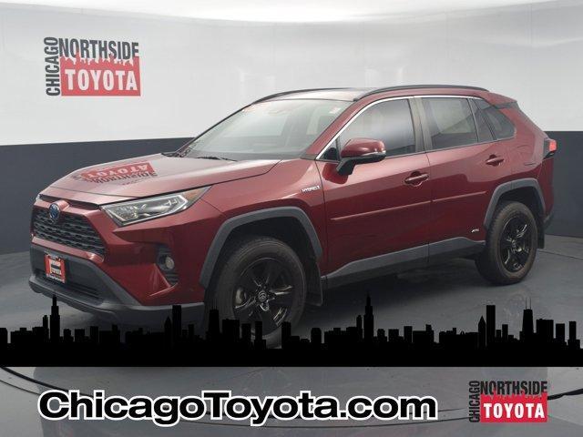 used 2021 Toyota RAV4 Hybrid car, priced at $26,640