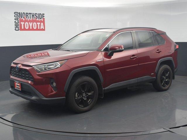 used 2021 Toyota RAV4 Hybrid car, priced at $26,640