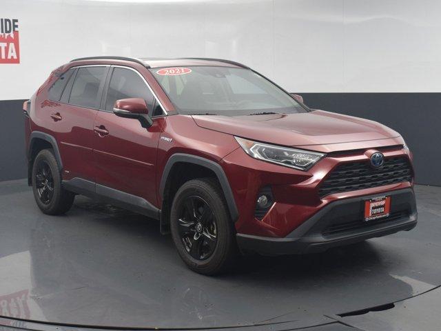 used 2021 Toyota RAV4 Hybrid car, priced at $26,640