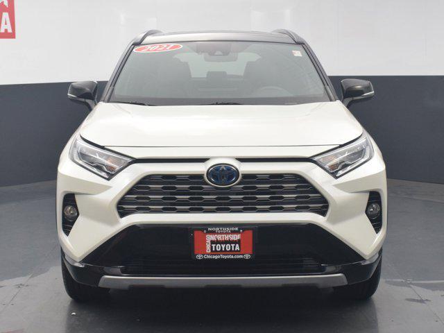 used 2021 Toyota RAV4 Hybrid car, priced at $30,490