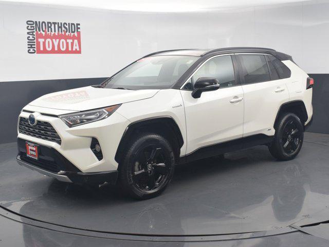 used 2021 Toyota RAV4 Hybrid car, priced at $30,490