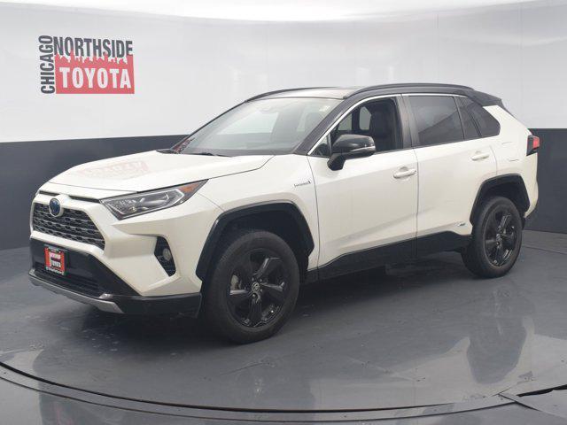 used 2021 Toyota RAV4 Hybrid car, priced at $30,990