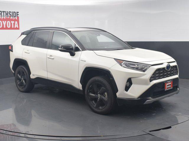 used 2021 Toyota RAV4 Hybrid car, priced at $30,990