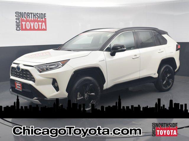 used 2021 Toyota RAV4 Hybrid car, priced at $30,990