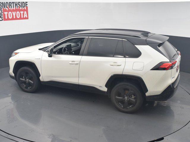 used 2021 Toyota RAV4 Hybrid car, priced at $30,990