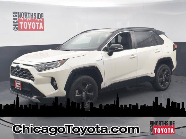 used 2021 Toyota RAV4 Hybrid car, priced at $30,990