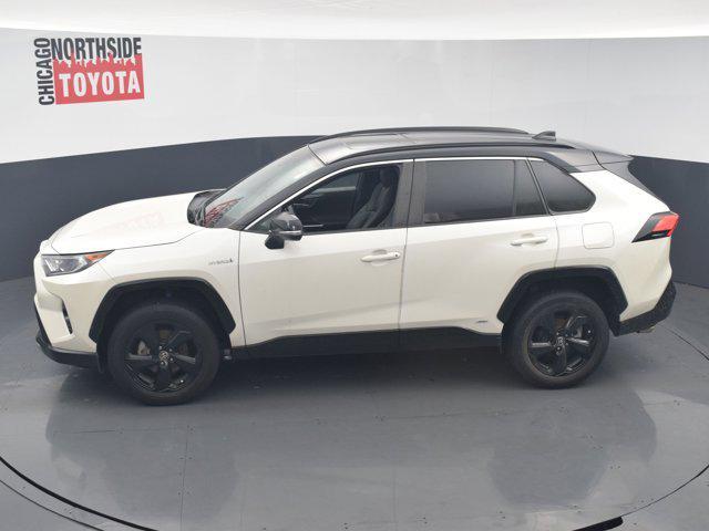 used 2021 Toyota RAV4 Hybrid car, priced at $30,990