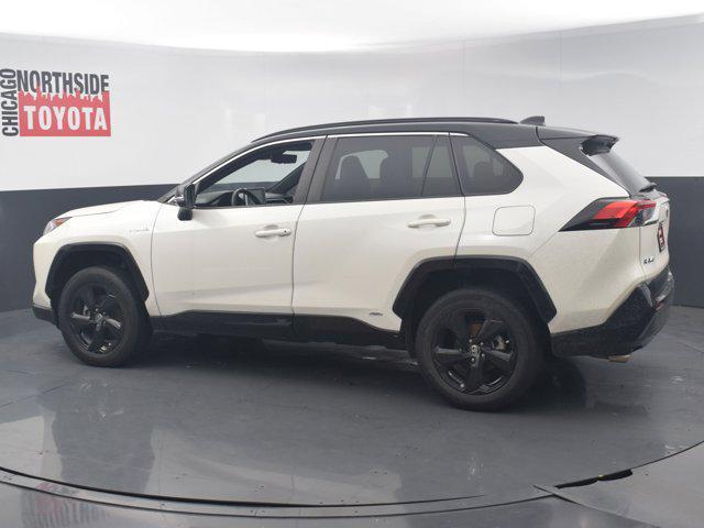 used 2021 Toyota RAV4 Hybrid car, priced at $30,990