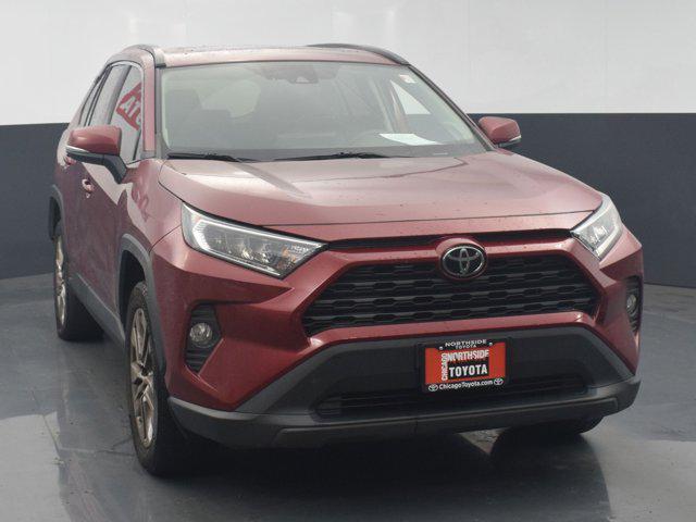 used 2021 Toyota RAV4 car, priced at $28,490