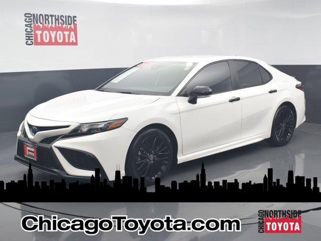 used 2022 Toyota Camry Hybrid car, priced at $26,990