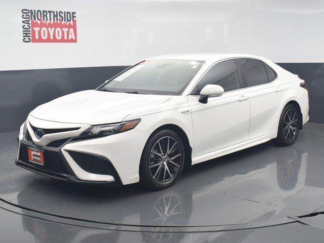 used 2021 Toyota Camry Hybrid car, priced at $29,690