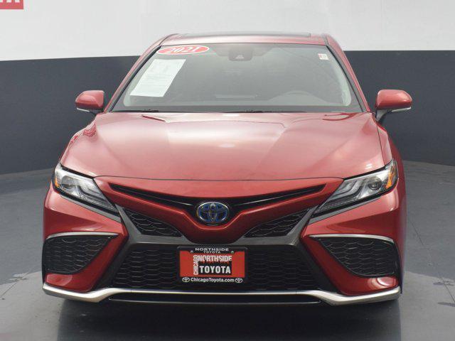 used 2021 Toyota Camry Hybrid car, priced at $31,240