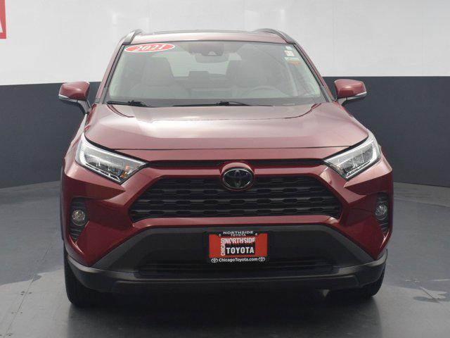 used 2021 Toyota RAV4 car, priced at $28,990