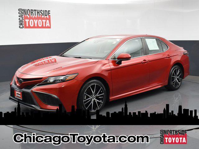 used 2021 Toyota Camry car, priced at $20,490