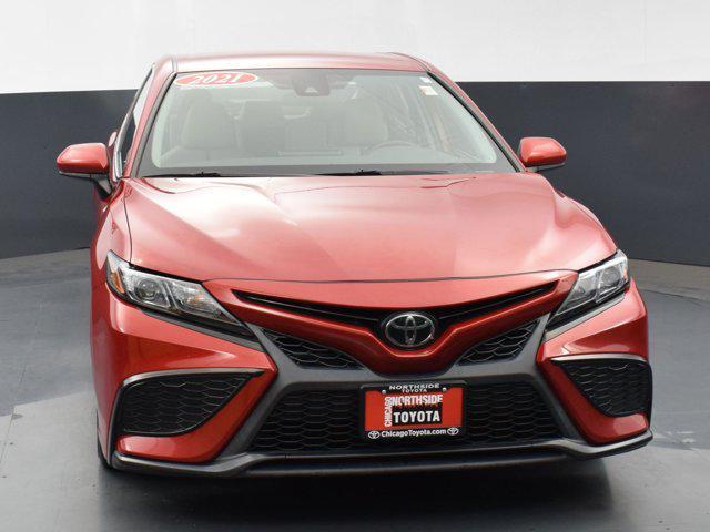 used 2021 Toyota Camry car, priced at $19,490