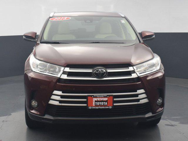 used 2018 Toyota Highlander car, priced at $30,990