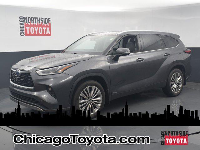 used 2022 Toyota Highlander Hybrid car, priced at $47,990