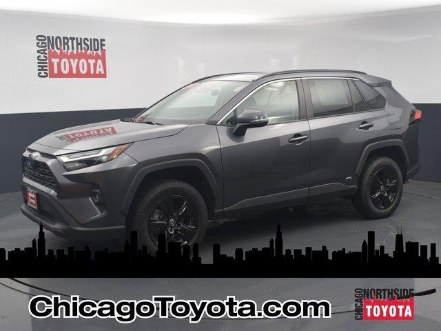 used 2022 Toyota RAV4 Hybrid car, priced at $33,490