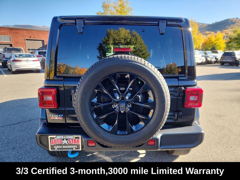 used 2022 Jeep Wrangler Unlimited 4xe car, priced at $34,780