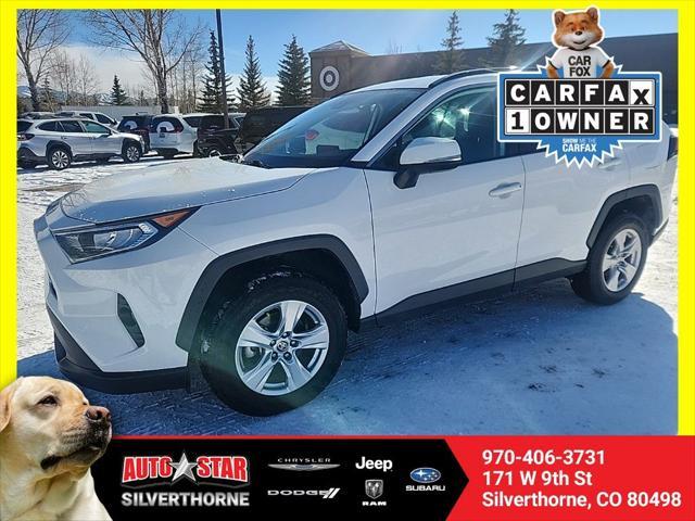 used 2021 Toyota RAV4 car, priced at $24,497