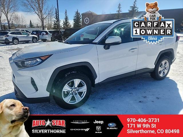 used 2021 Toyota RAV4 car, priced at $28,599