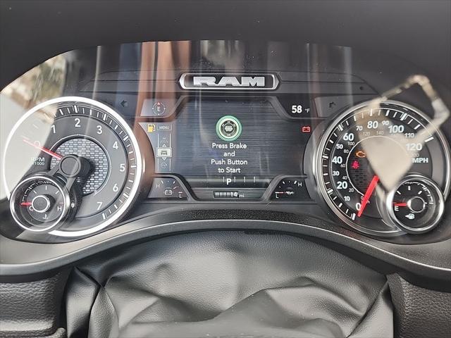 new 2025 Ram 1500 car, priced at $55,299