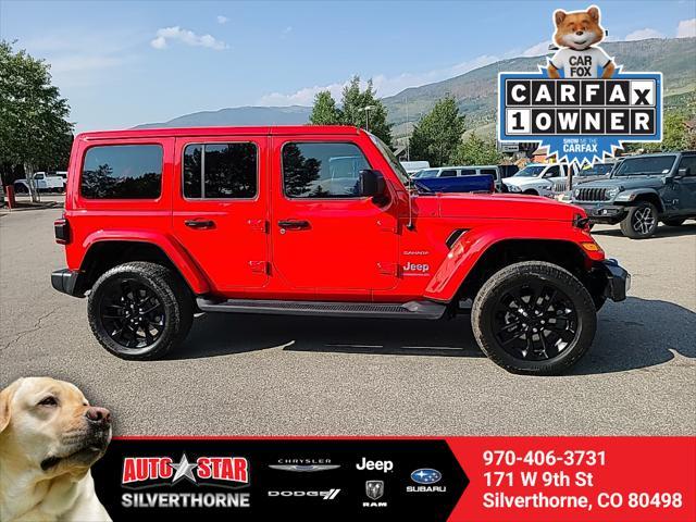 used 2023 Jeep Wrangler 4xe car, priced at $33,999