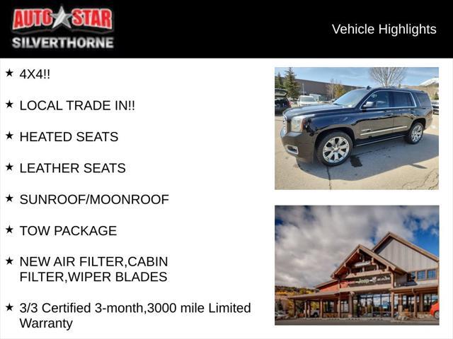 used 2018 GMC Yukon car, priced at $35,999