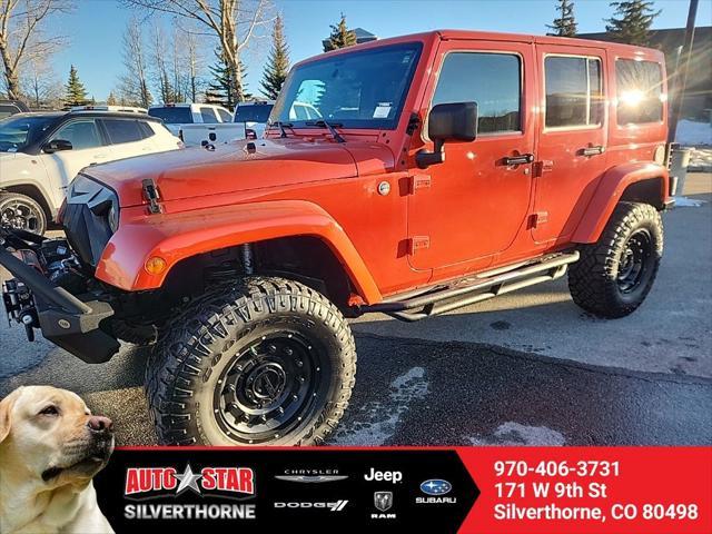 used 2015 Jeep Wrangler Unlimited car, priced at $18,949