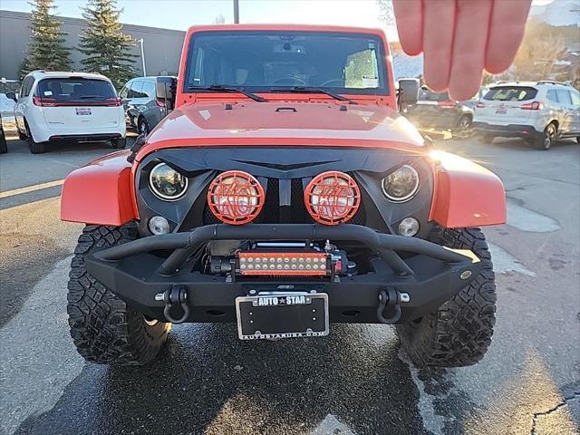 used 2015 Jeep Wrangler Unlimited car, priced at $18,949