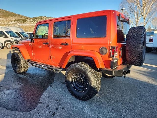 used 2015 Jeep Wrangler Unlimited car, priced at $18,949