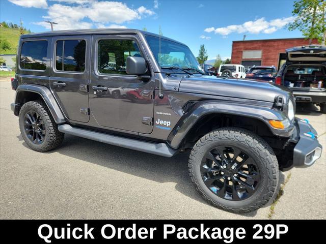used 2022 Jeep Wrangler Unlimited 4xe car, priced at $34,496