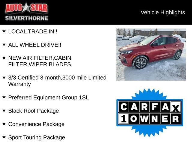 used 2021 Buick Encore GX car, priced at $20,699