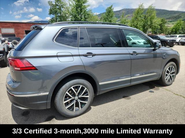 used 2021 Volkswagen Tiguan car, priced at $20,799