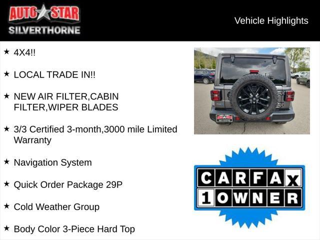 used 2021 Jeep Wrangler Unlimited 4xe car, priced at $30,499