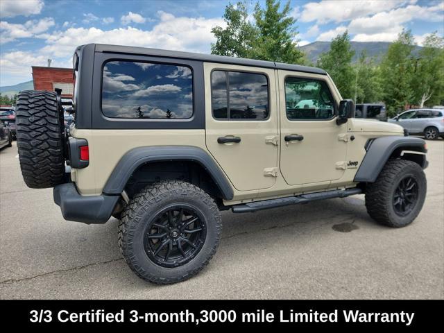 used 2022 Jeep Wrangler Unlimited car, priced at $30,699